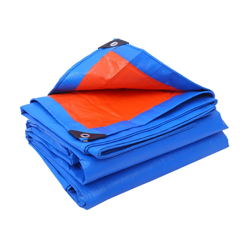 PE plastic waterproof polyethylene tarpaulin canvas wear-resistant poly tarp cargo yard south Korean rain cloth pe tarpaulin