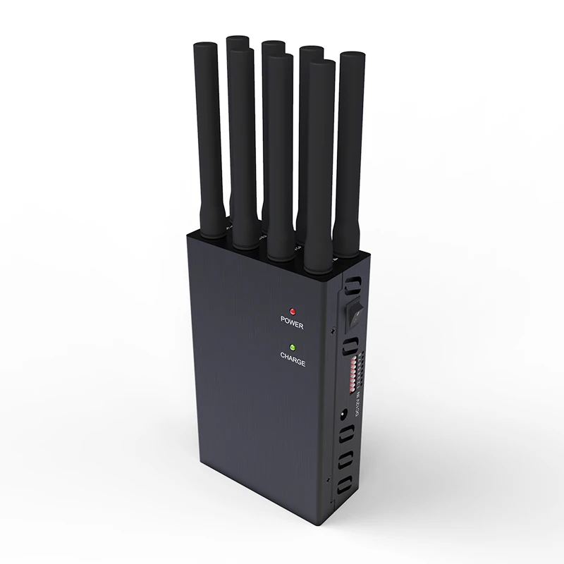 Автомобильный блокировщик сигнала 2G 3G 4G 5G GPS сотовый телефон экран 4 Вт 27 дБм портативный мобильный