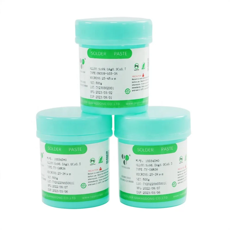 High quality Sn96.5Ag3.0Cu0.5  Lead-free tin solder paste/Silver Tin Soldering Flux Paste tin lead solder paste