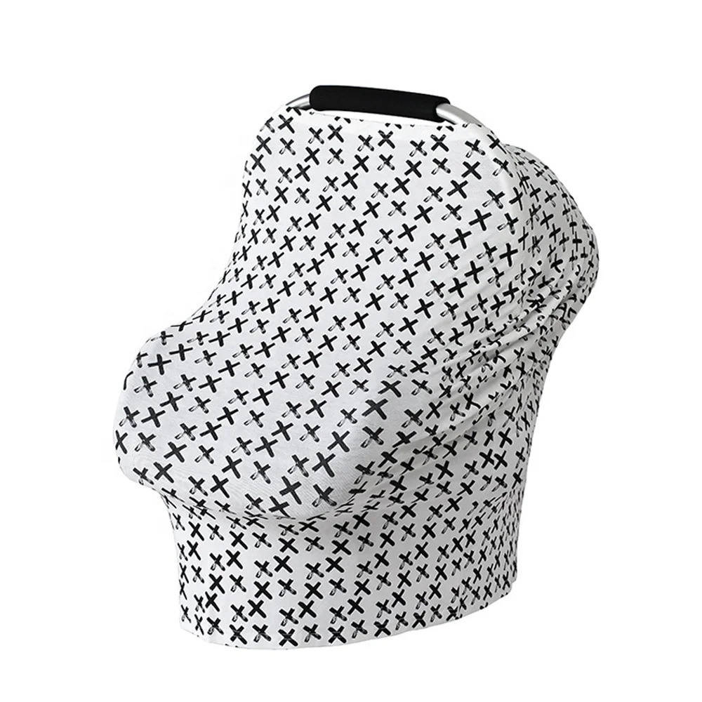 Factory custom  wholesale custom cotton nursing scarf breastfeeding cover