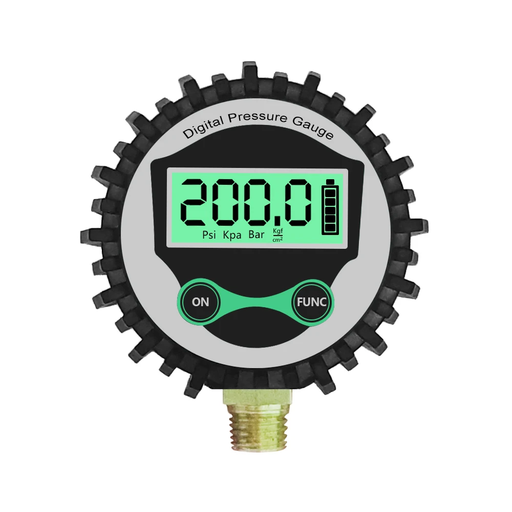 tire digital pressure gauge sensor G1/4 thread air pressure gauge