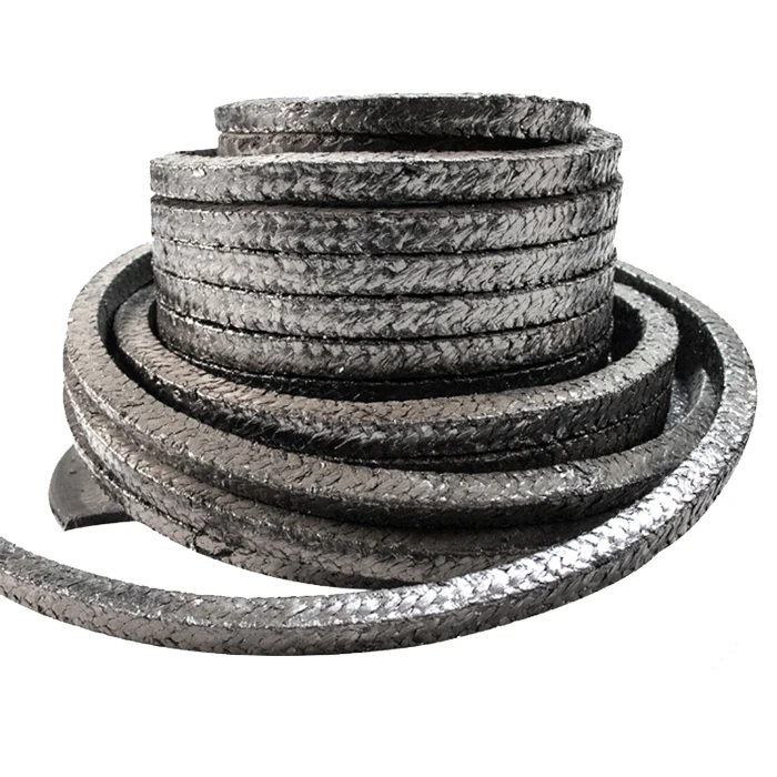 Wholesale Price Gland Packing Rope Pump Metal Graphite Gland Packing for Mechanical Seal