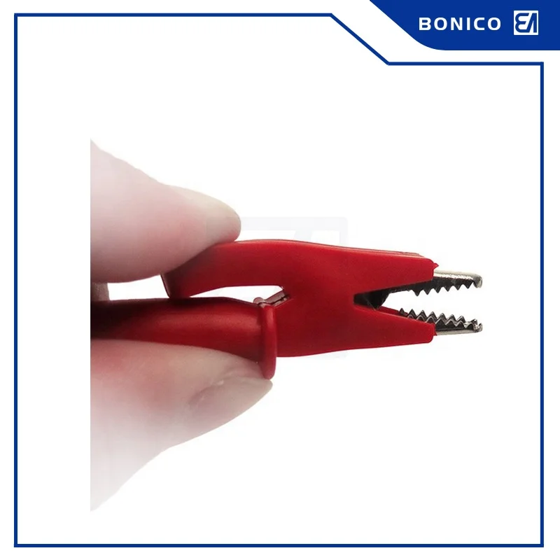 56MM Five Color Highly Conductive Crocodile Alligator Clip Test Lead Jumper