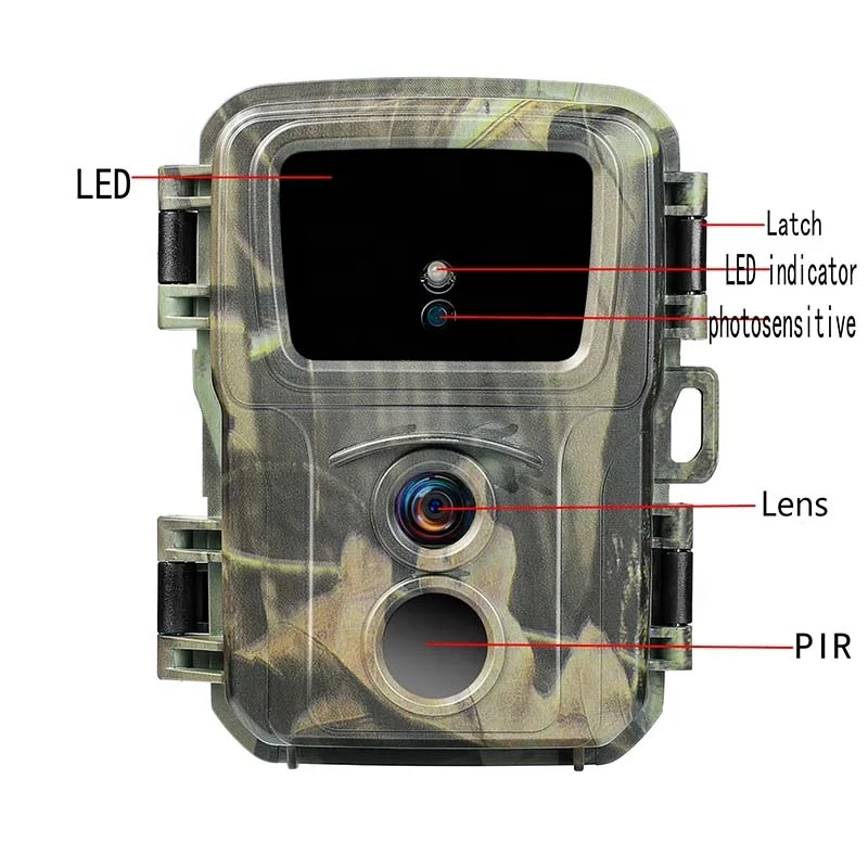 1080P Infrared Night Vision Trail Camera 20MP  Motion IP66 Waterproof Wildlife Trap Game Hunting Camera