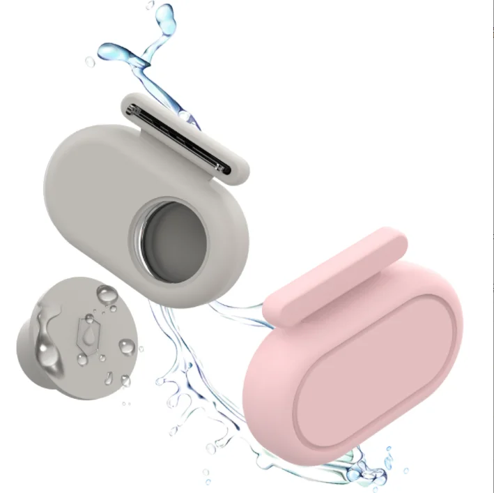 Pin Model Waterproof Hidden Holder Clip Silicon Case for Samsung Galaxy SmartTag2