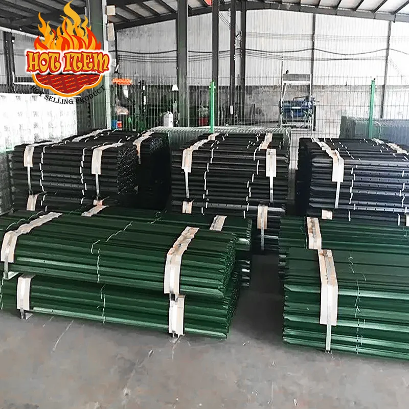 Factory Price Australian Standard Customized Size and Weight Rail Steel Y Post / Star Picket For Farm Fence Posts