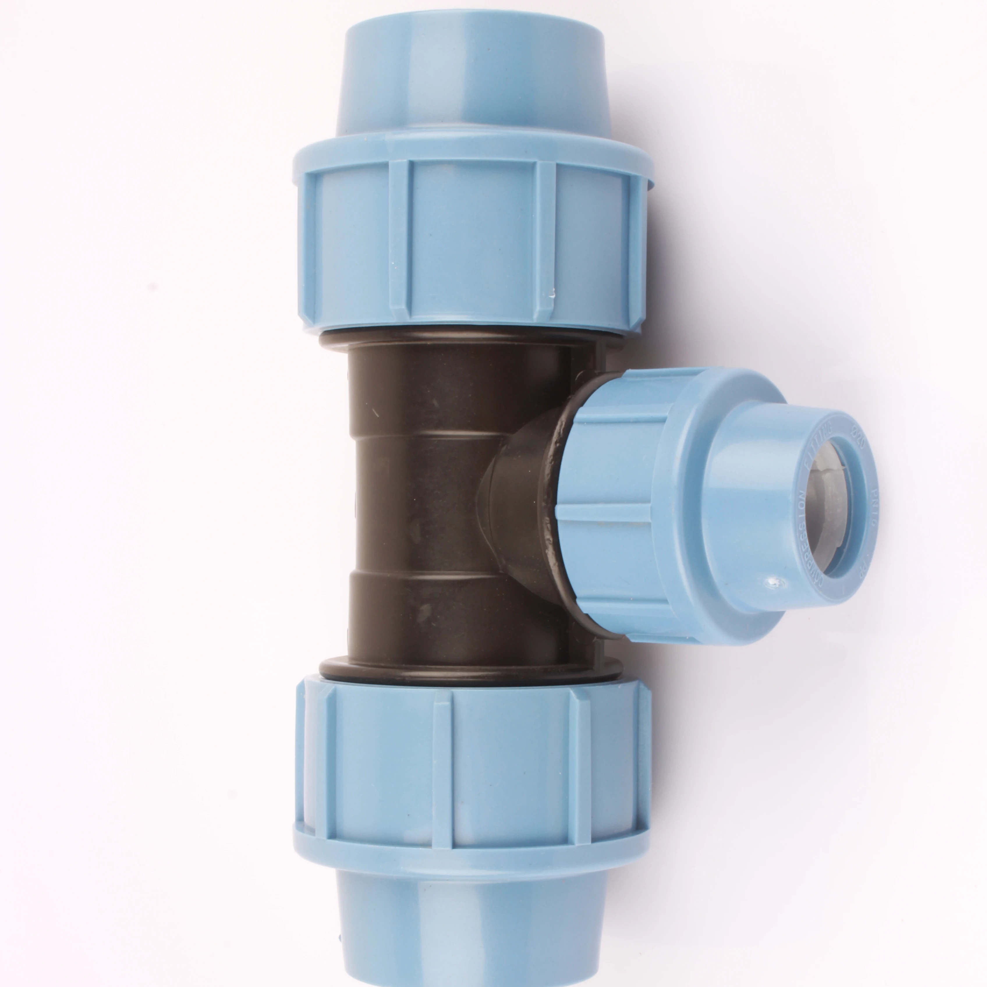 
High Quality ABS Reducing Tee pp compress fittings turkey pp compression fittings 