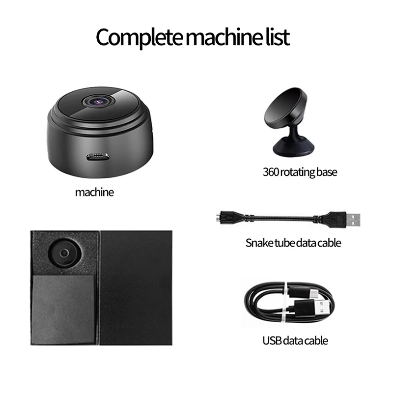 Самая дешевая мини-шпионская камера Wifi Скрытая IP-камера беспроводная HD 1080P Камера видеонаблюдения для помещений домашняя безопасности с ночным видением A9