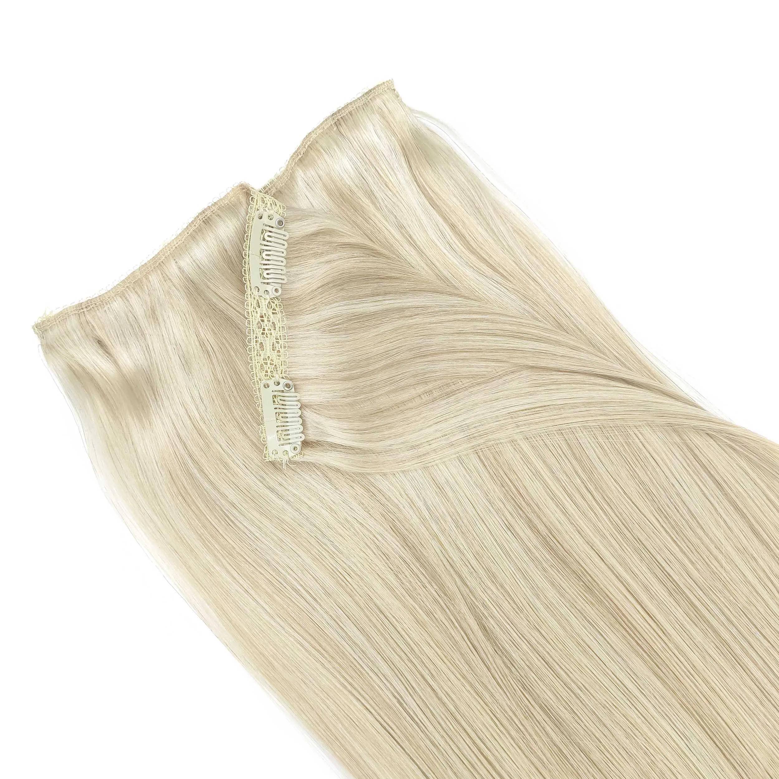 Wave Beauty Remy Human Hair Extension Lace Clip in Hair Extension 100% Human Hair