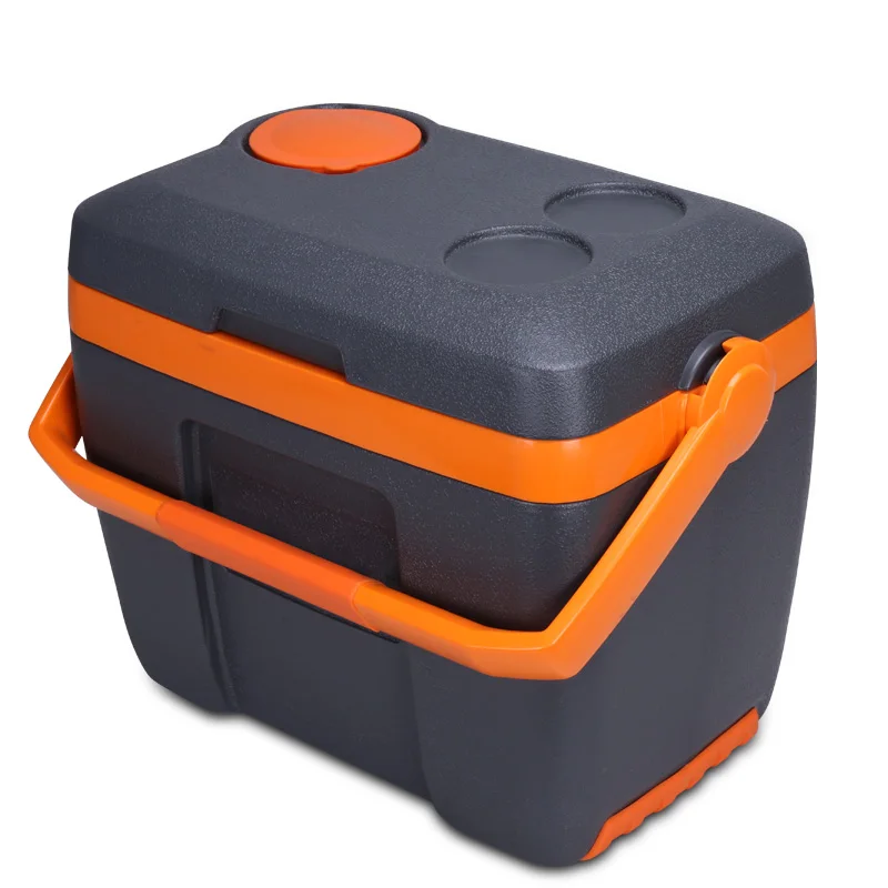 Factory PU Foaming Mini Fish Cooler Box Small Capacity 10L Cooler Box Fruit Container with Lid and Strap