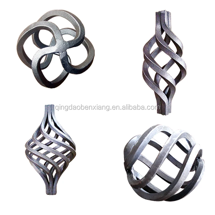 Limited time offer Iron wrought parts Iron basket decoration best price