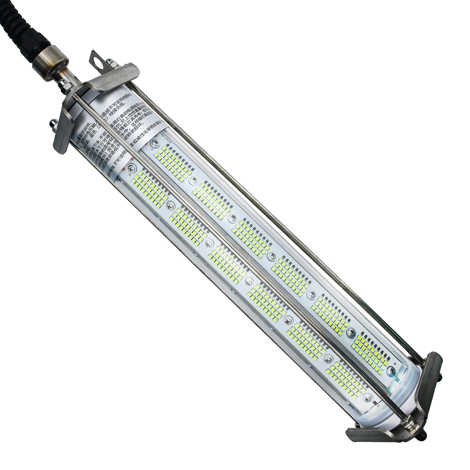 600w Underwater Green Fishing Light 6-sided 360 Rotation Lighting Deep Water Dimmable Underwater Poly Squid Led