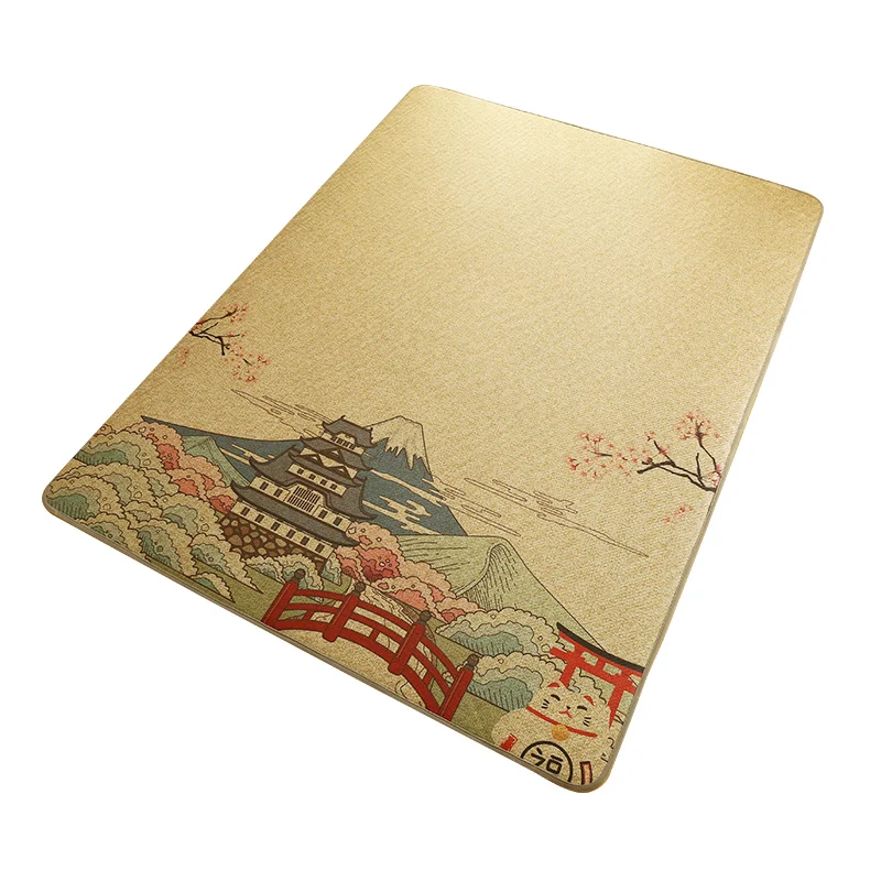 Китайский коврик из ротанга с принтом, оптовая продажа, домашний декор, коврик ручной работы, ковер, ковер для гостиной