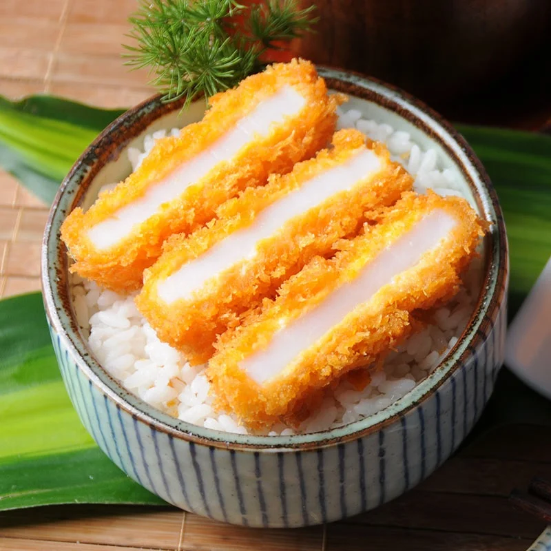 Hot selling low carb fast food Minced Squid Meat Steak for quick meals for sale