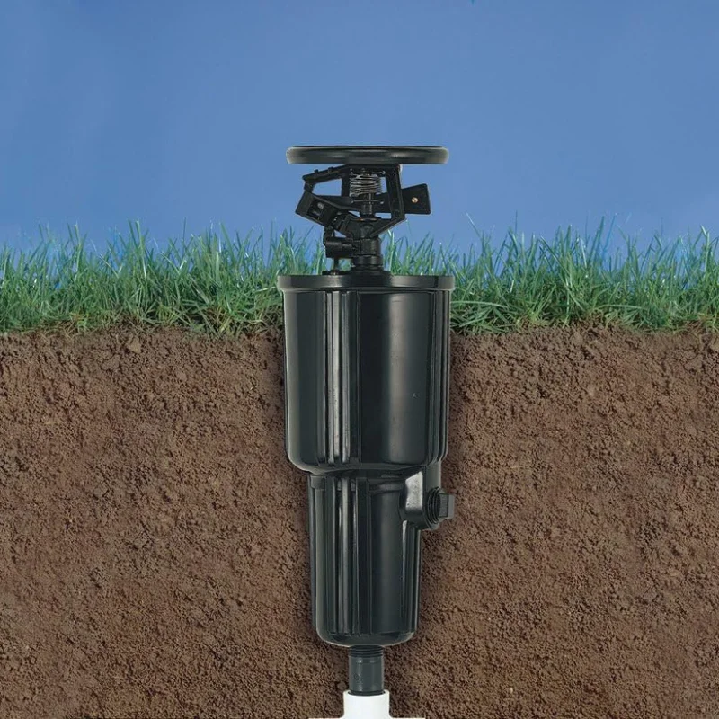 3/4 1/2 Inch 360 Degree Lawn long Spray Range Automatically Garden Sprinklers Pop Up Sprinklers for Vegetable Garden