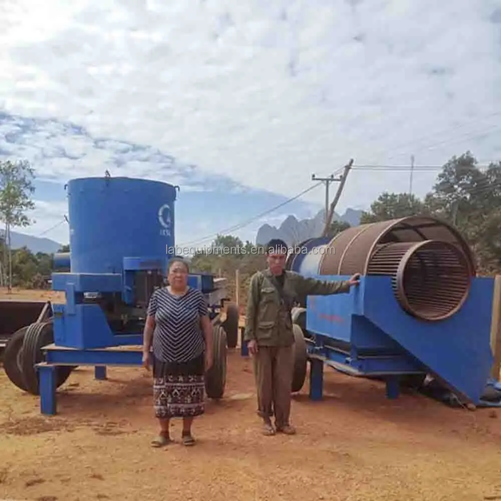 15TPH JXSC Mobile Type Recovery Process Centrifugal Gold Separator Concentrator STLB 60 in Stock