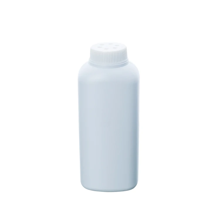 
PE plastic empty powder bottle 100g baby cosmetic cornstarch powder bottles, color customized 