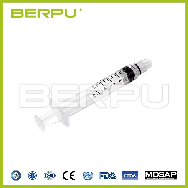 Manufacturer Well Made Sterile Hypodermic Auto Disable Syringe AD Syringe For Medical Use