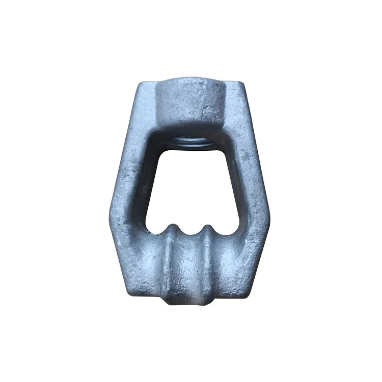 High quality Electric Power Line Hardware Hot Dip Galvanized Thimble Eye Nuts