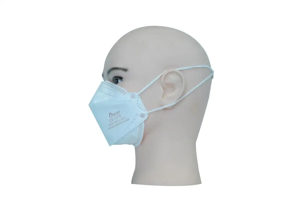 custom packing Top Quality Breathable FFP2 Mouth Face Mask White For Outside PM2.5 dust fish design kf94 type of FFP2