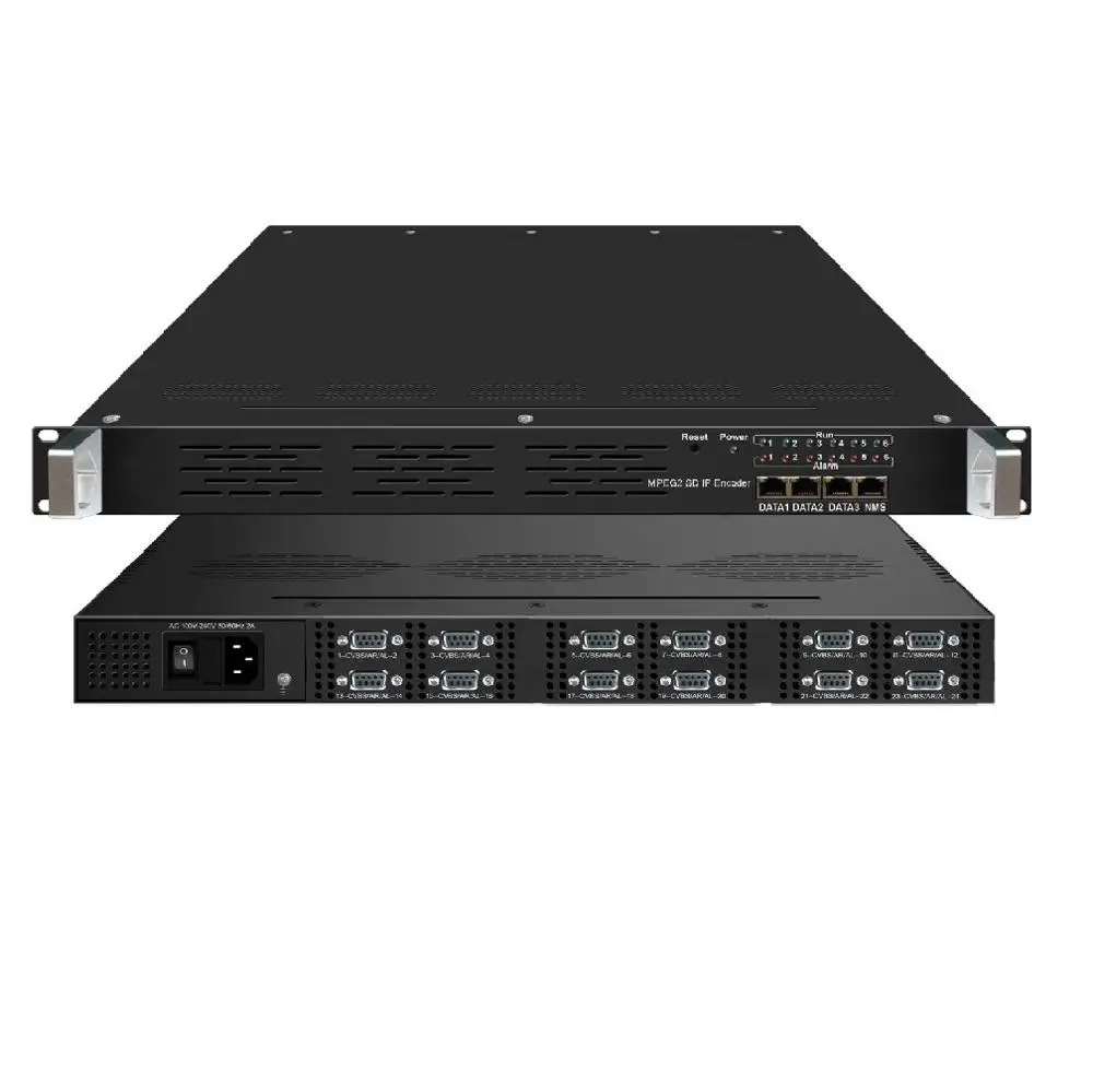 IPTV/OTT Hardware Encoder 24Channels SD Mpeg2