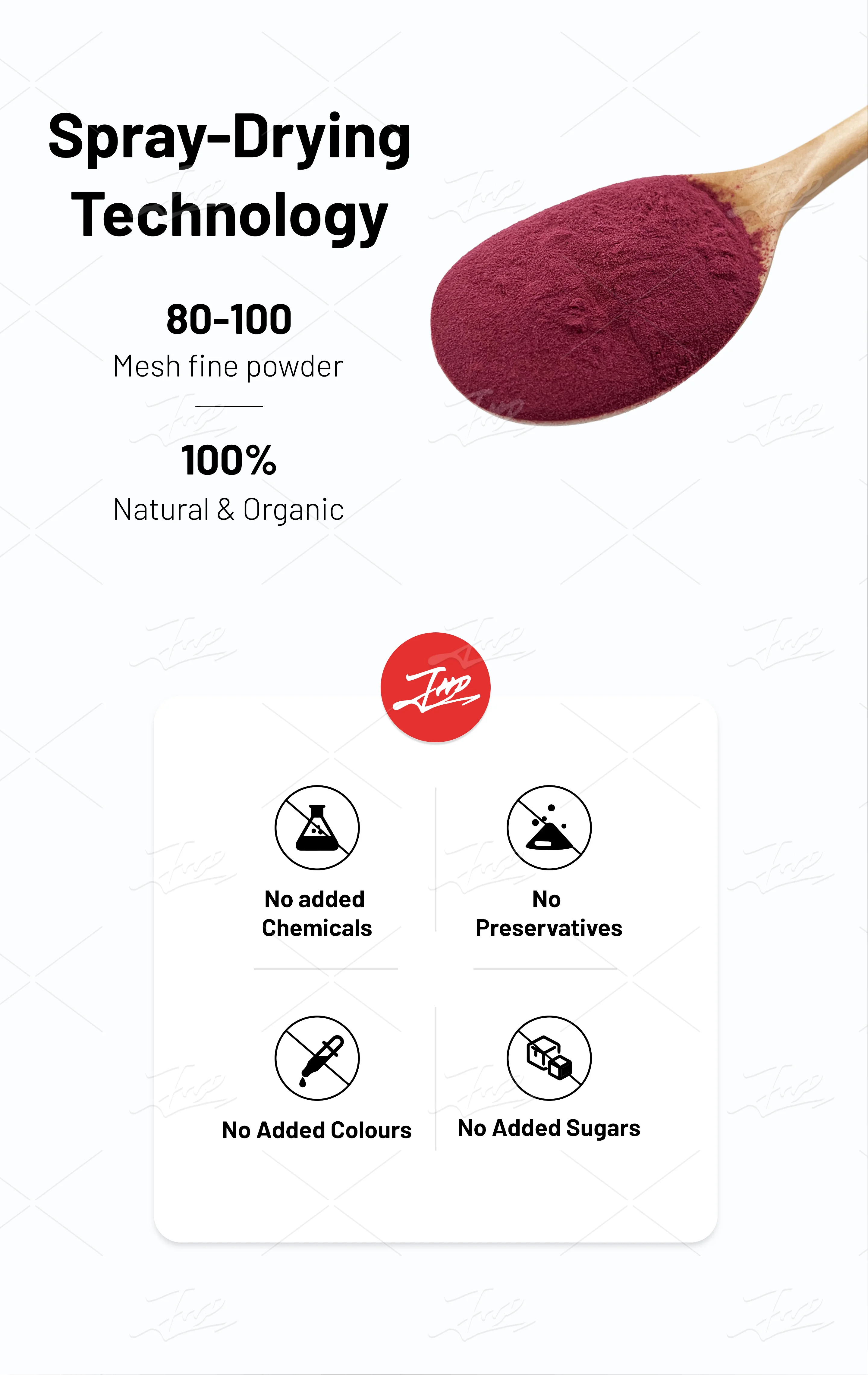USA/EU Warehouse Bulk Halal Organic Instant Acai Berry Fruit Powder