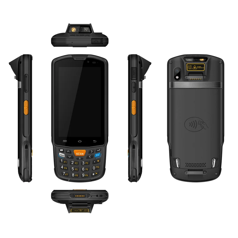 IP67 Водонепроницаемый Android прочный сканер штрих-кода ручной КПК