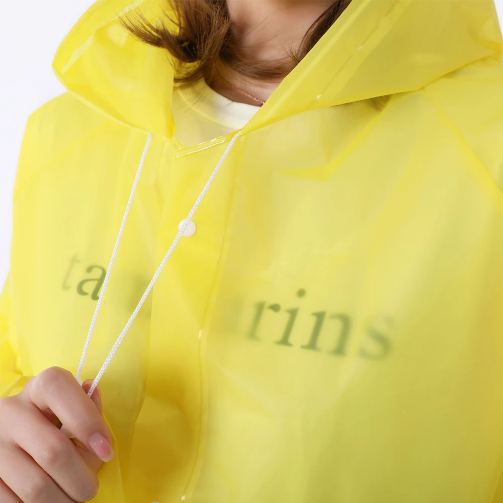 Manufacturers Raincoats EVA Long Waterproof Poncho Raincoat For Adults Men women raincoats Outdoor rain coat