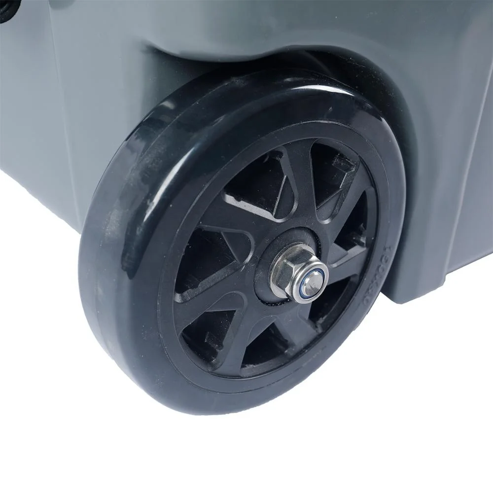 145L outdoor fishing camping Ice Chest ice cooler box Rotomolded coolers with wheels