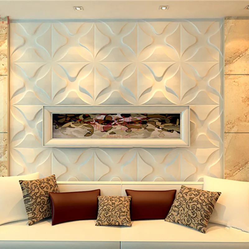 Longtime 2021 China supplier waterproof economical pvc 3d wall panel  to Colombia