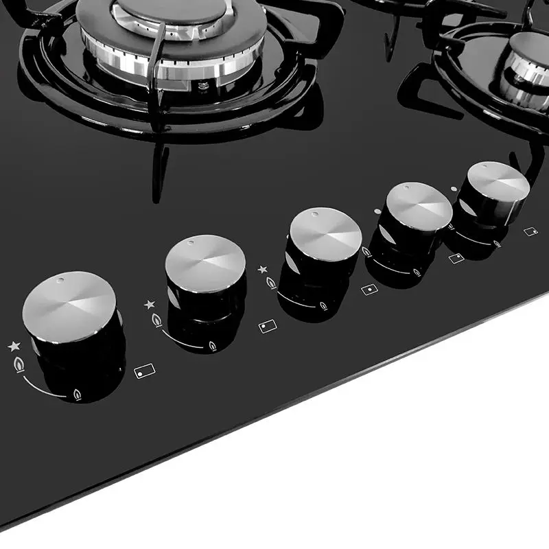 Cost-effective Kitchen Appliances Suitable Gas Cooktop Exquisite Workmanship Household Cooker Gas Stove With 5 burners