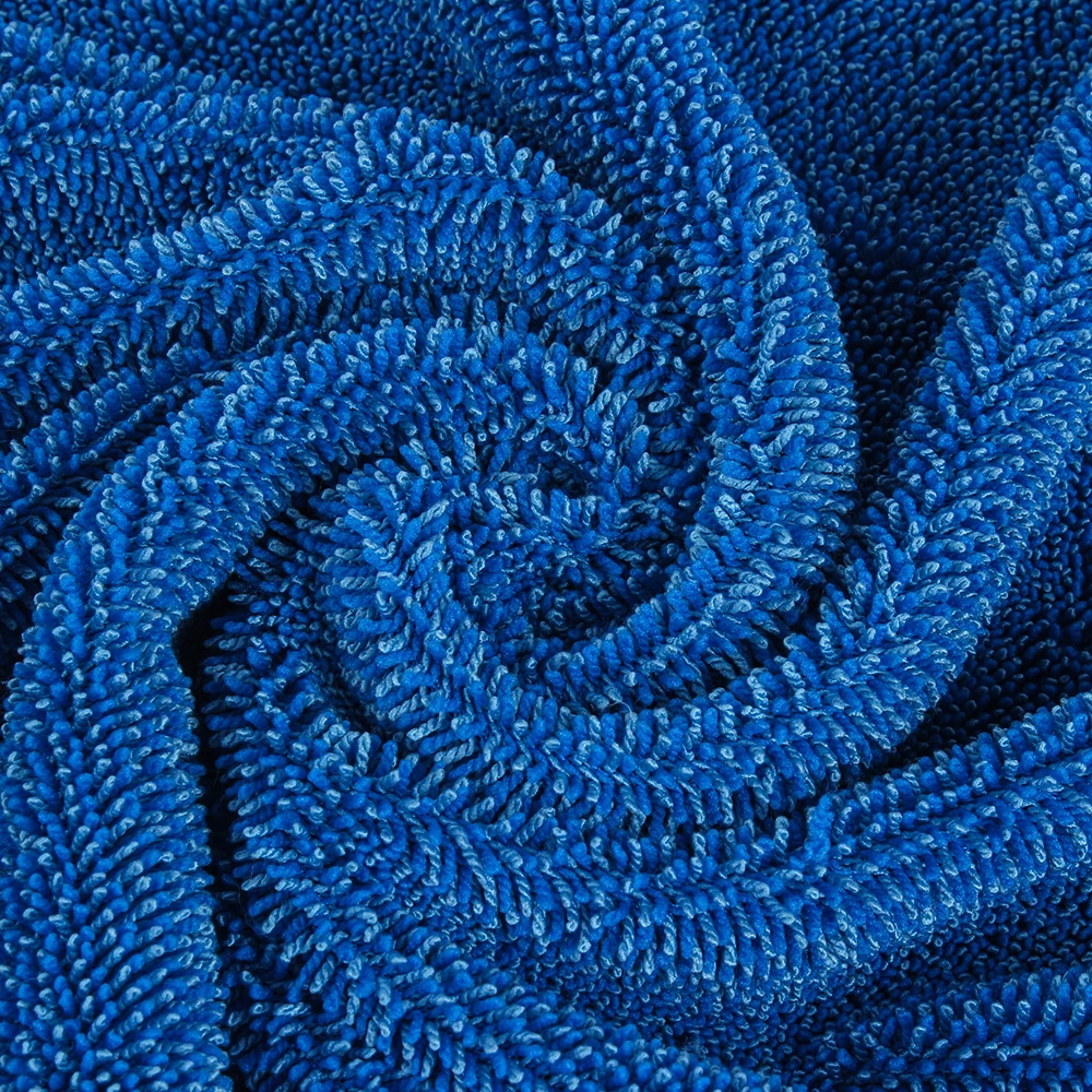 Microfiber cleaning cloth for magic mop flat cleaning mop head twist mop pad fabric in roll