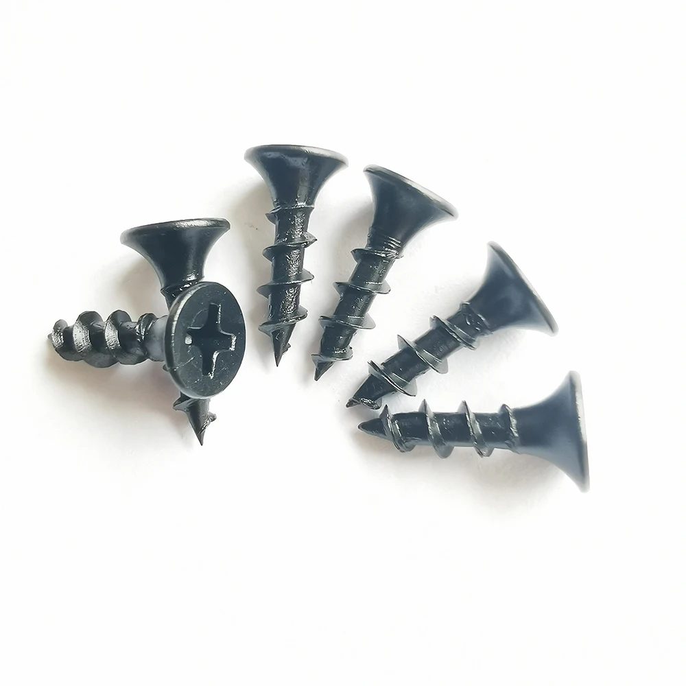 black/grey phosphated C1022A drywall screws factory direct price