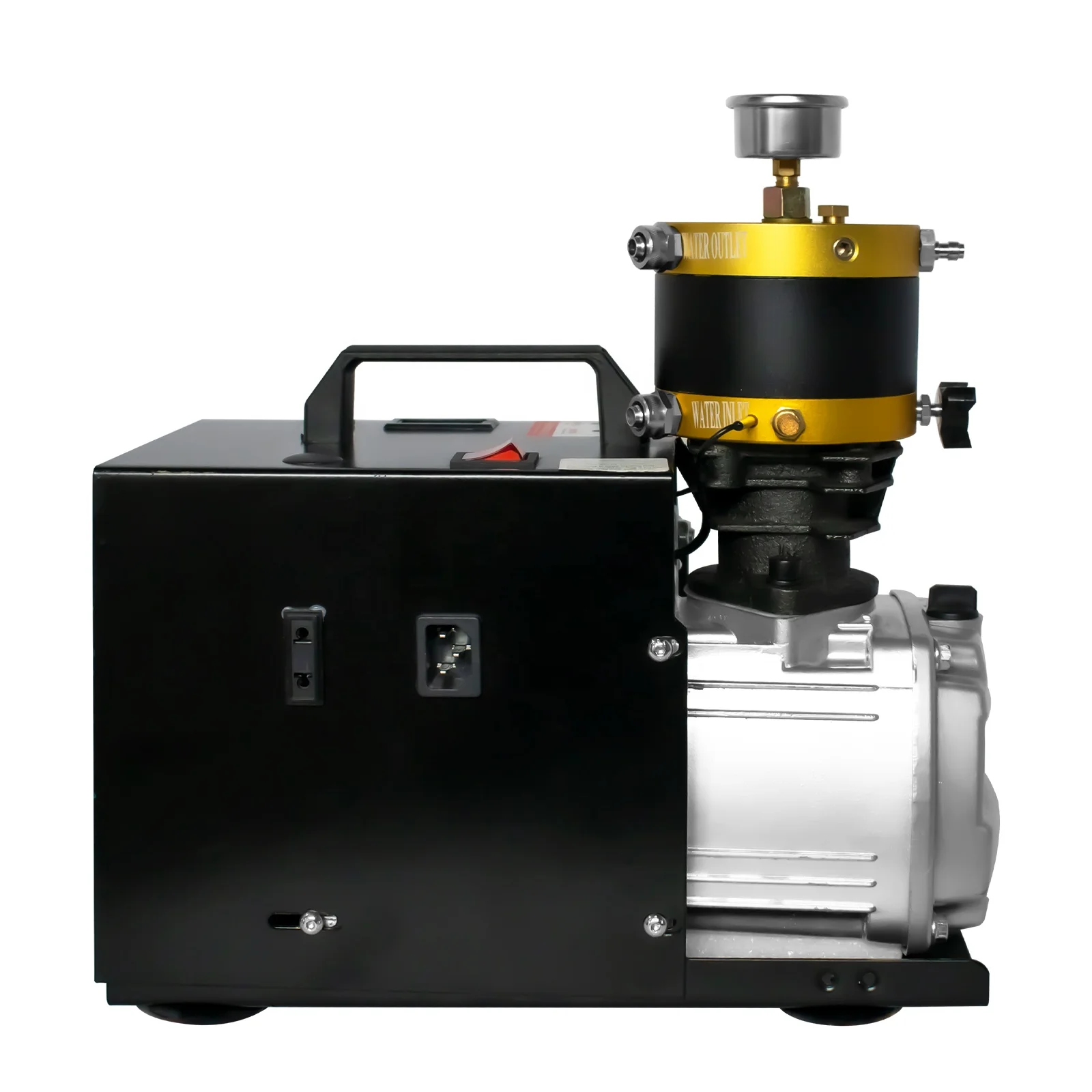 Tuxing Portable 4500psi High Pressure 300bar Manual Stop PCP Air Compressor