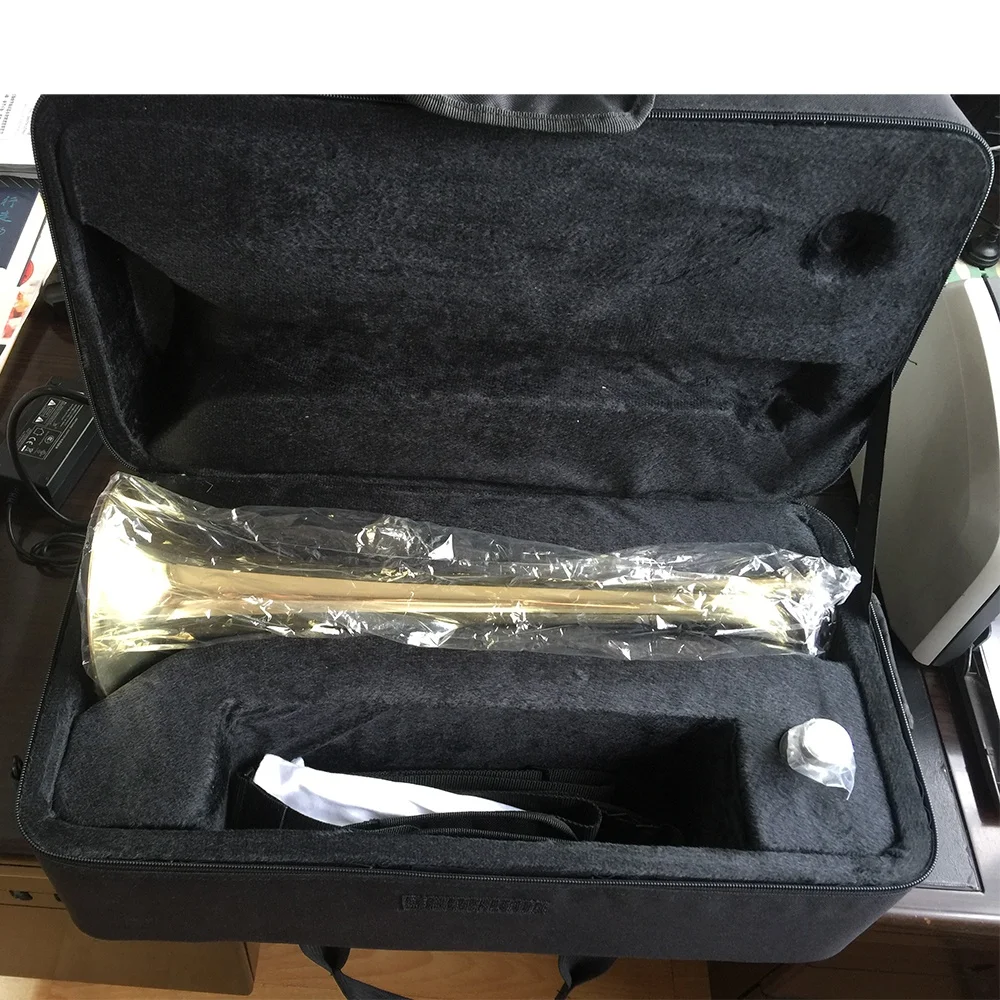 
Accept Oem High Quality gold lacquer bugles for sale JYBU601 