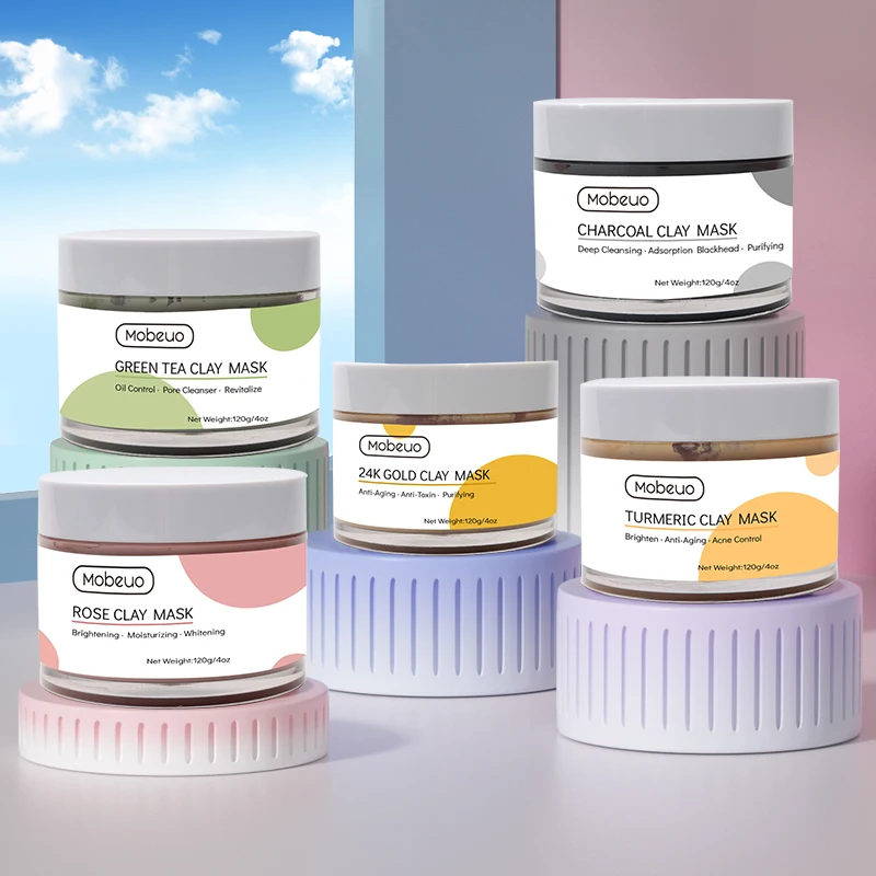 ODM/OEM Clay Mask Facial Skincare Natural Organic Vegan Facial Professional Skincare Products