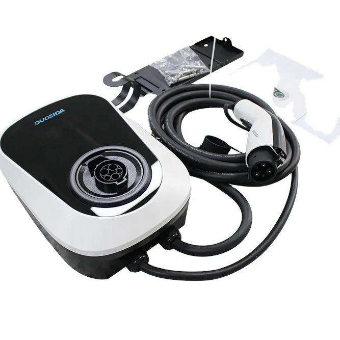 
32A EV Charging Station Type 1 Wall Charger 