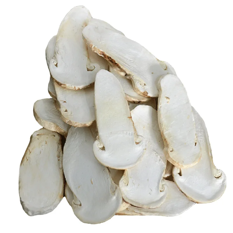 Замороженные белые сушеные ломтики трихоломы Matsutake