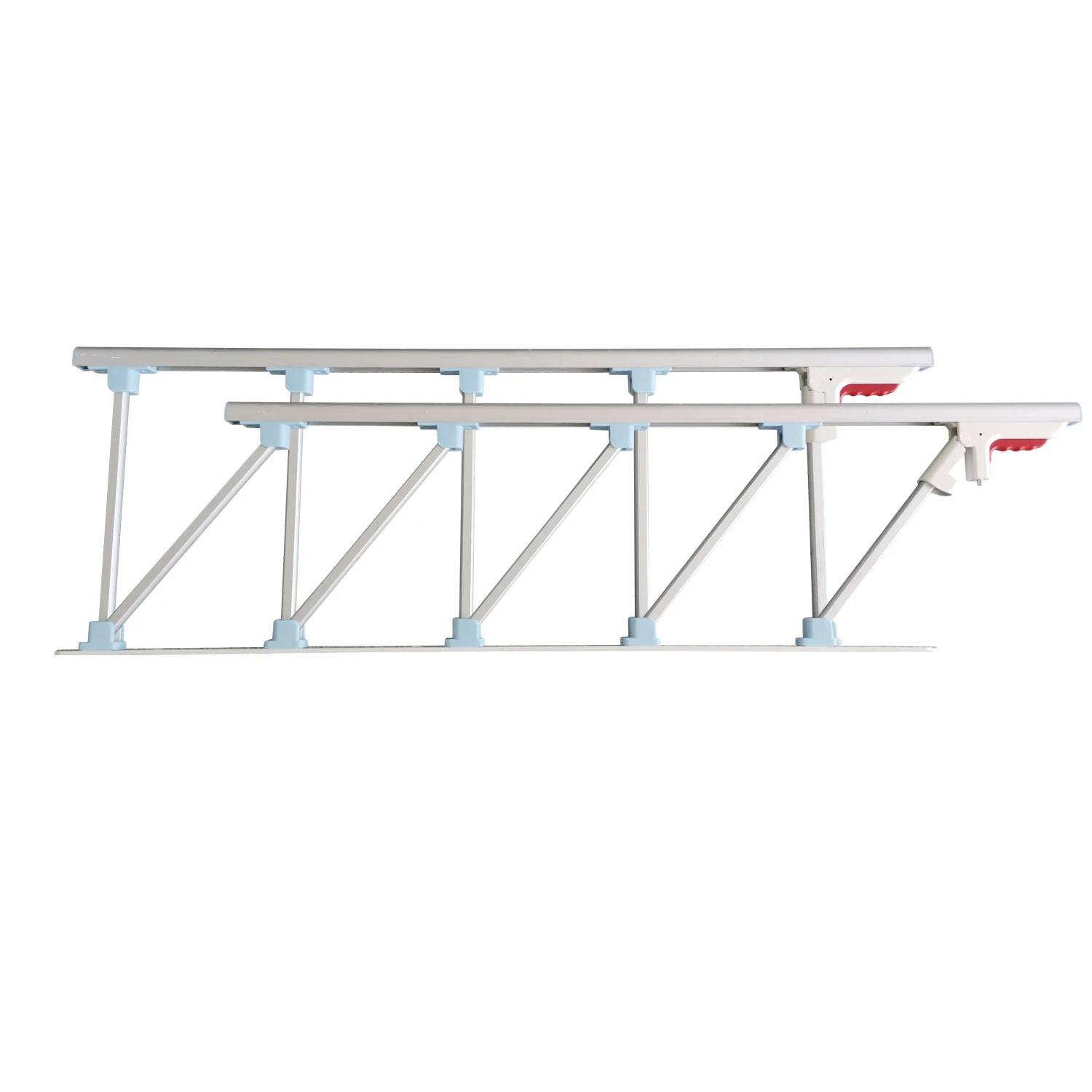 Aluminium Alloy Hospital Bed Side Rail Collapsible Hospital Bed Guard Rails (1600274014129)