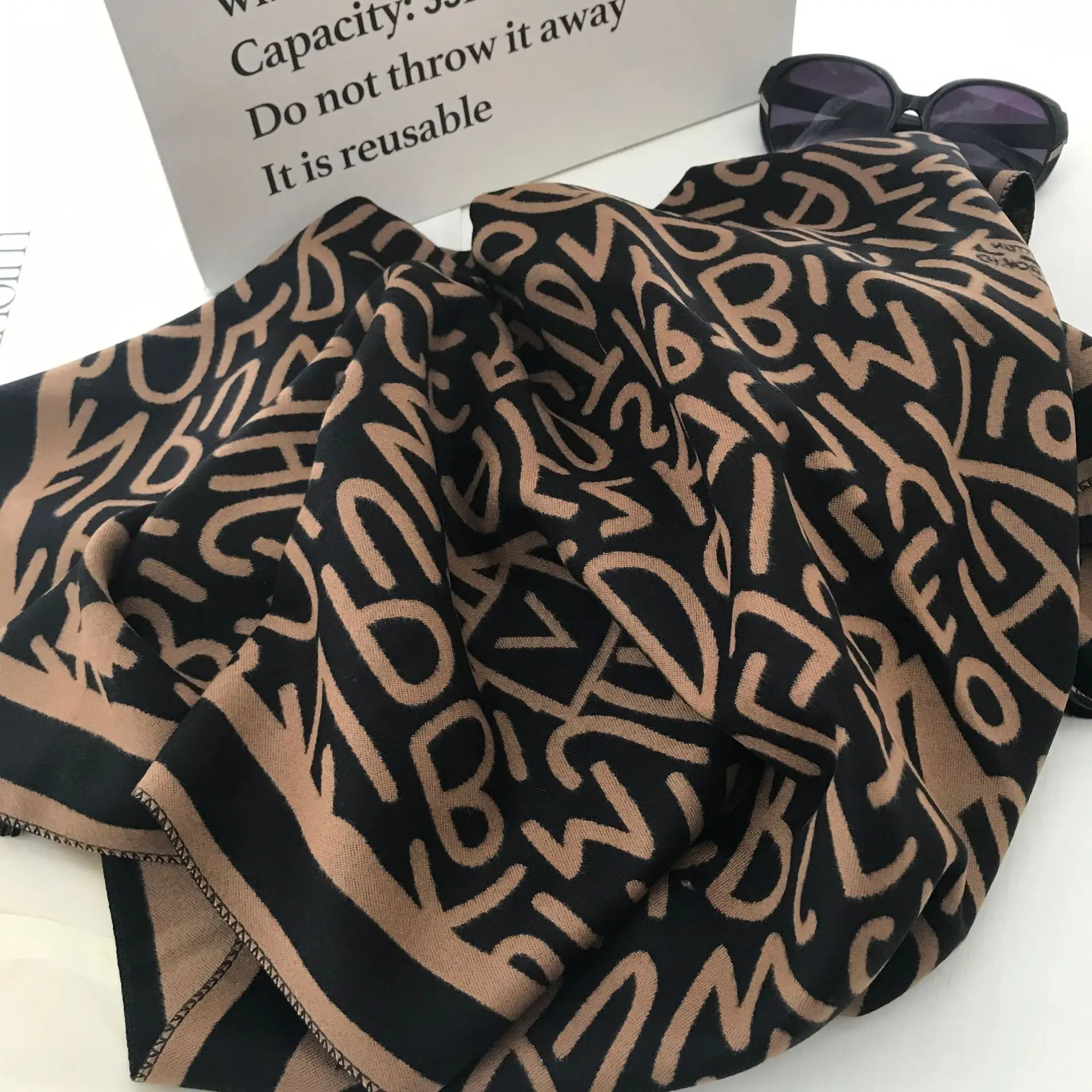 ZANDY OEM Daily Use Long 190*65cm viscose Scarf Winter Floral Printed Scarf New Design Wholesale