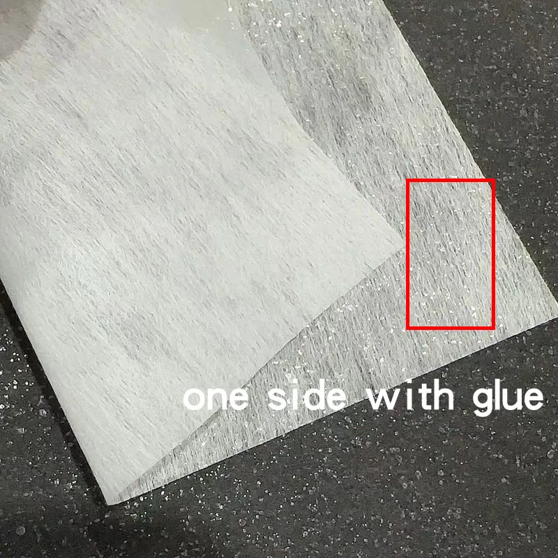 Non woven fusible interlining 2016HF Nonwoven Fusing Interlining Paper for Garment Embroidery