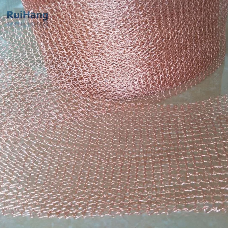 Factory direct sale 100 mm Width Copper Mesh for Pest Control Copper Wire Mesh with free samples