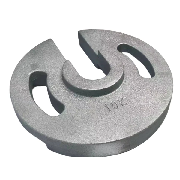 1pc/box 10kg Silver Gray Cast Iron Weight for Canopy Tent Legs