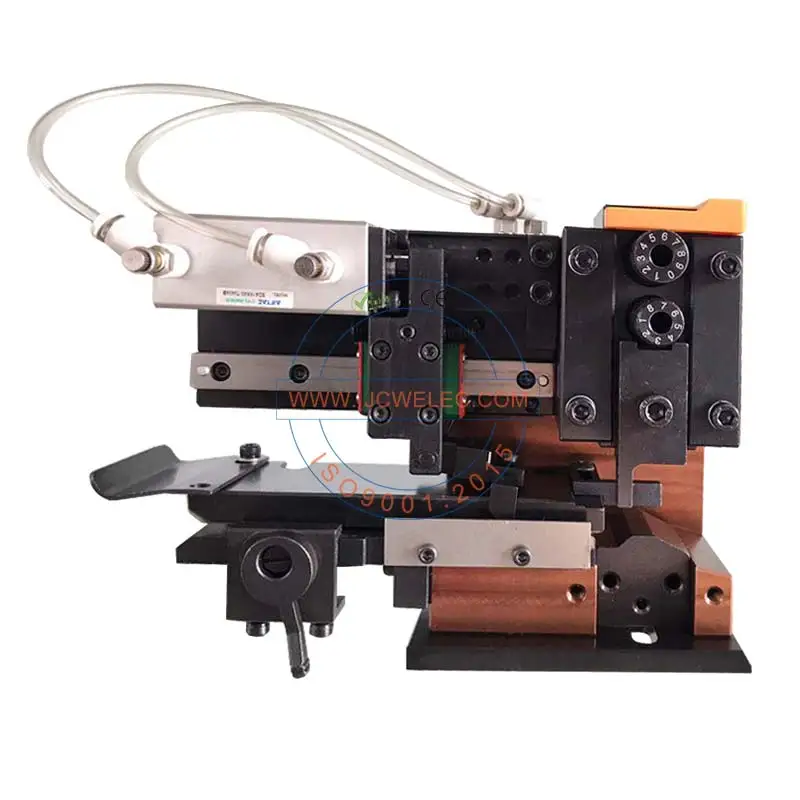 JCW End-feed/side-feed types of crimping tool pneumatic crimp terminal applicator for machines