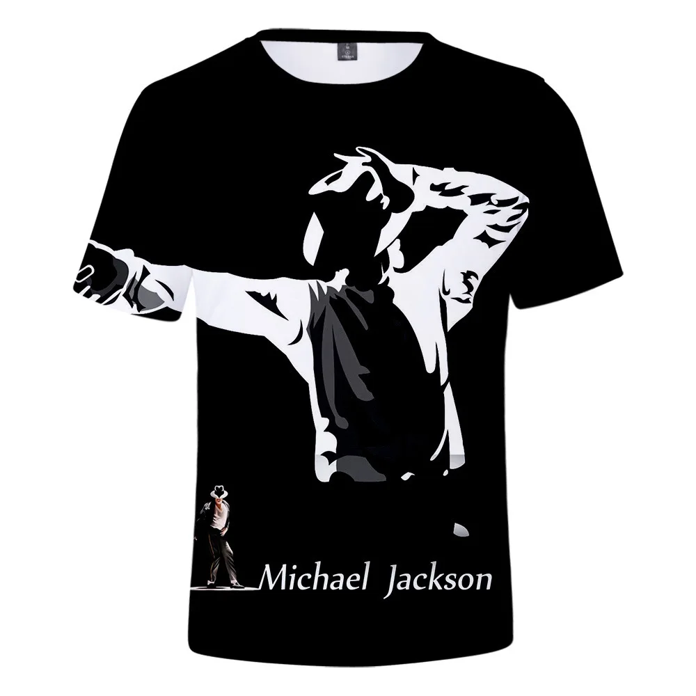 Футболка Майкла Джексона MJ, уличная одежда с 3D принтом, популярная футболка унисекс певицы, футболка в стиле хип-хоп, топы, опасная одежда унисекс