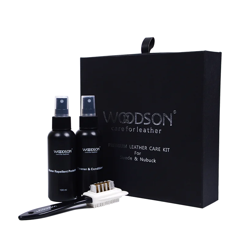Shoe polish set  nubuck & suede leather shoes cleaning set maintenance leather cleaning car kit with brushes