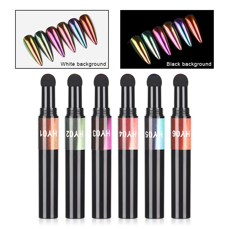 BIN OEM 6 colors Reflective magic mirror chrome powder coating mirror effect Aurora purple