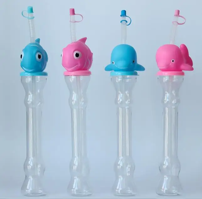 12oz/16oz Custom print plastic transparent cups tall daiquiri cup yarda plastico boozy slushies yard cups