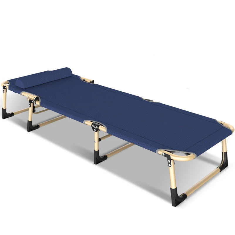 Folding Portable Camping Cot, Sleeping Bed Indoor&Outdoor Folding Bed for Travel and Office