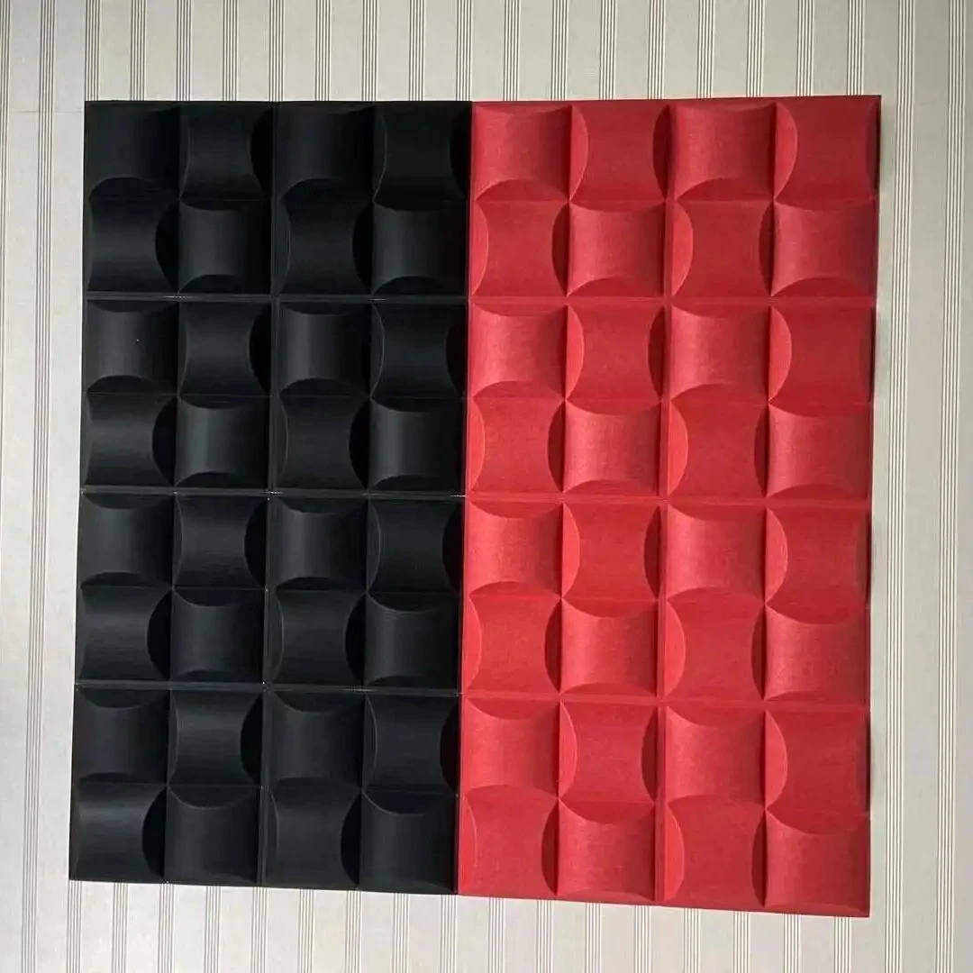 100% Polyester Felt Noise Reduction Environmentally Best Price Acoustic Soundproof Studio Soundproof PET Panels